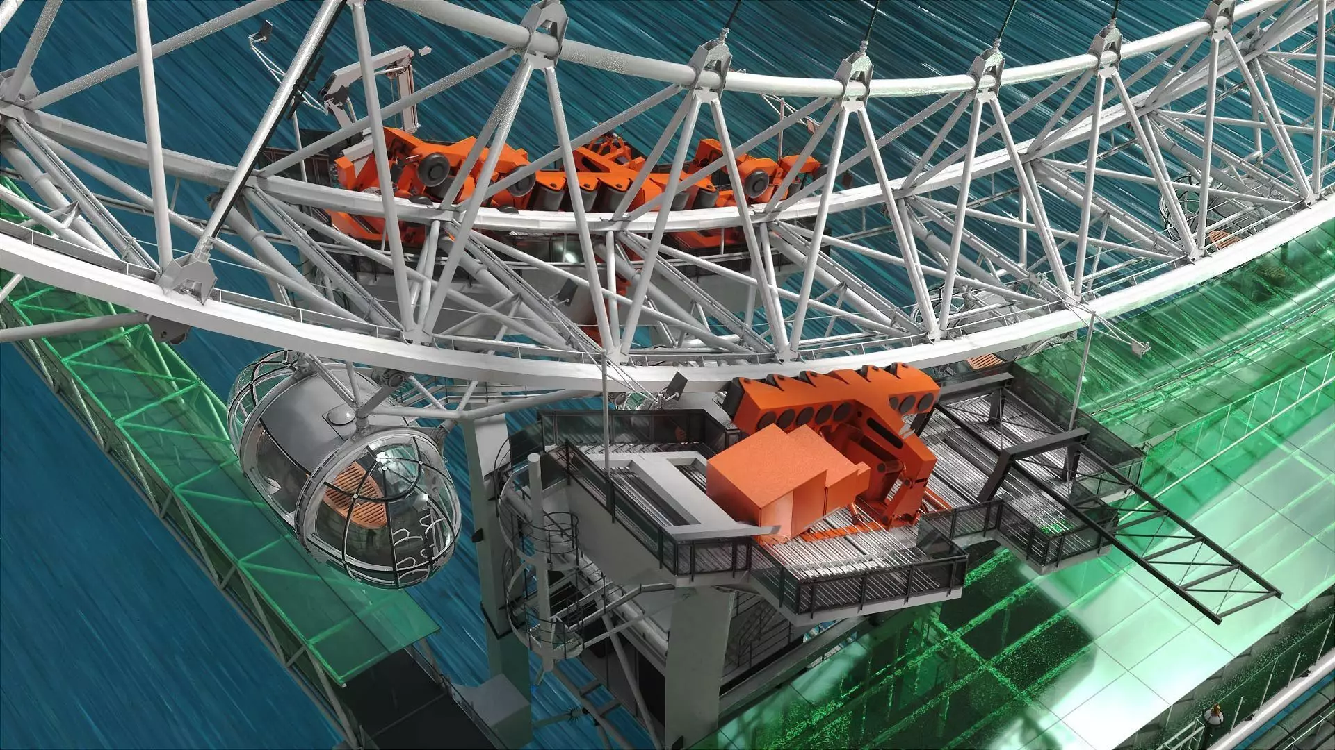 London Eye 3D model_5