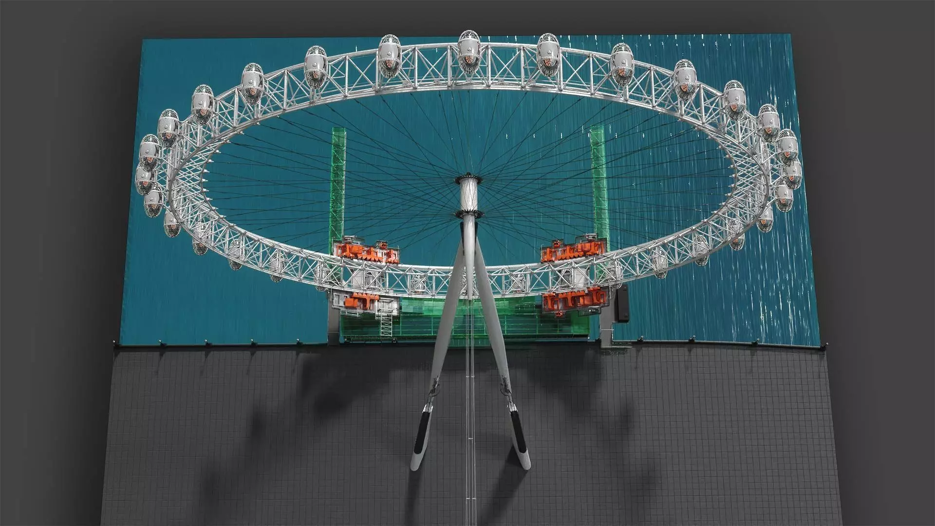 London Eye 3D model_13