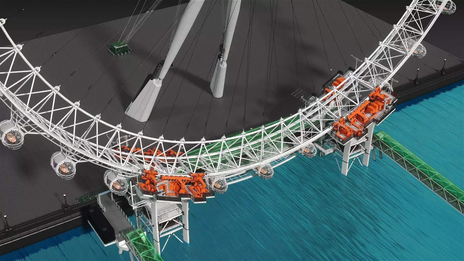 London Eye 3D model_11