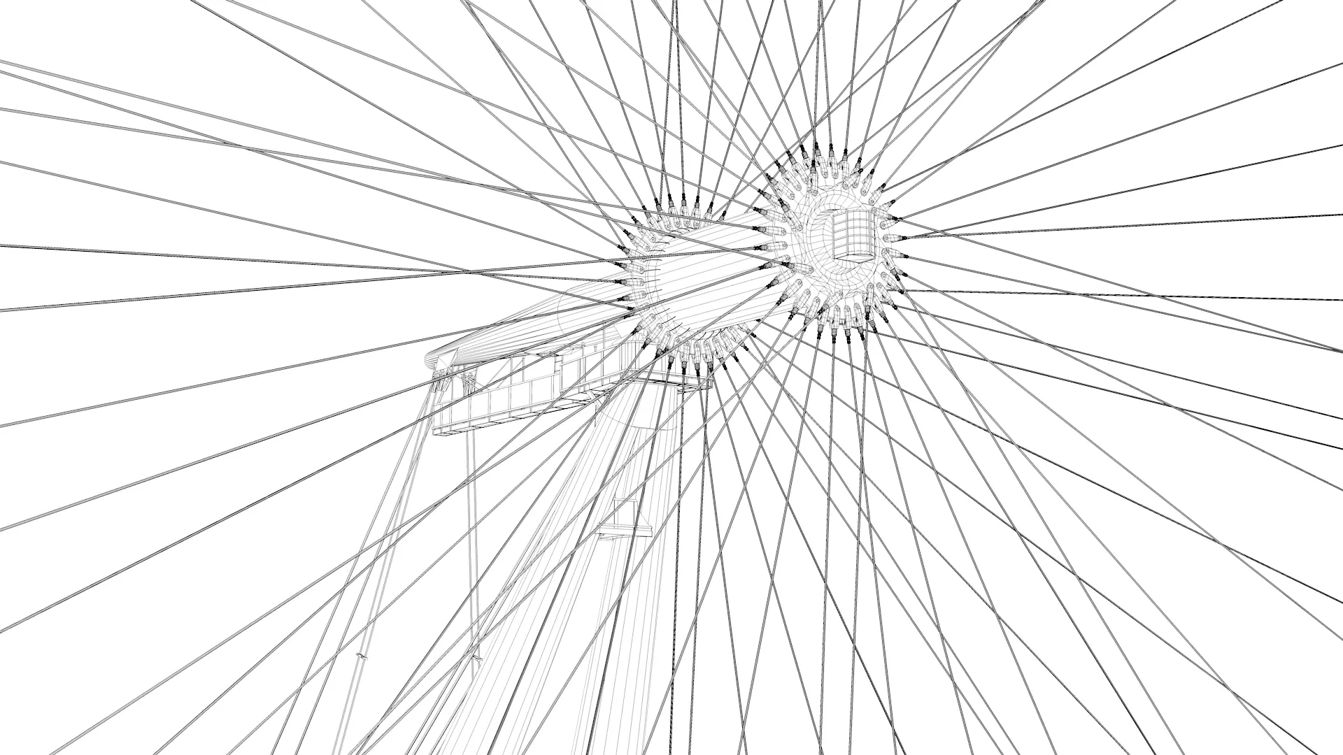London Eye 3D model_17