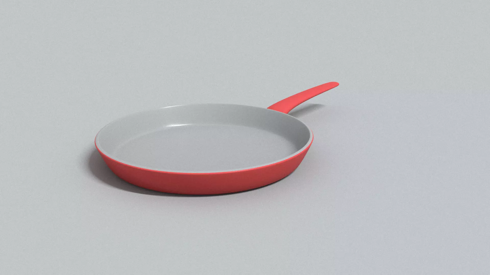 laos Metal Teflon Pan Low-poly 3D model_2