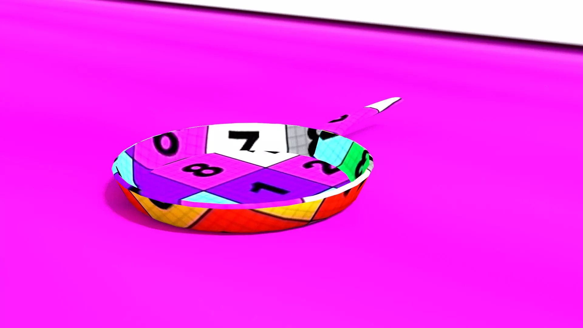 laos Metal Teflon Pan Low-poly 3D model_12