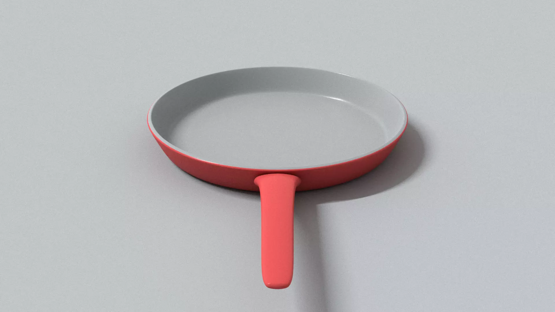 laos Metal Teflon Pan Low-poly 3D model_3