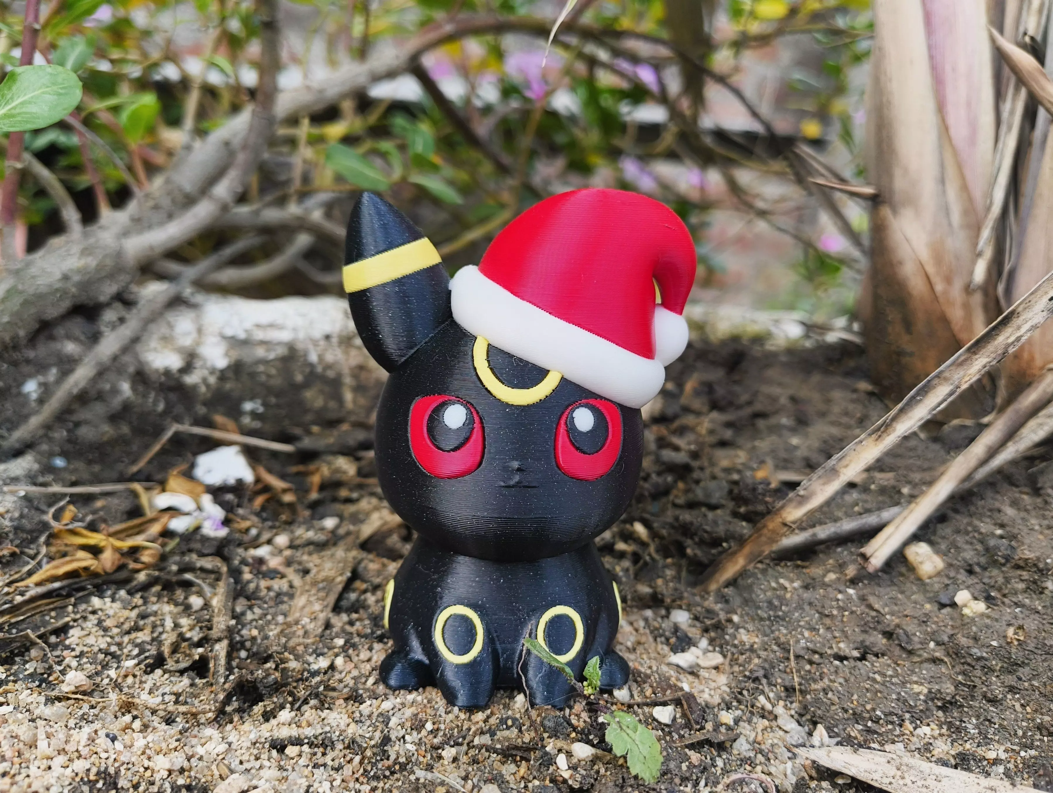 Christmas Special - Kawaii Umbreon 3D print model_4