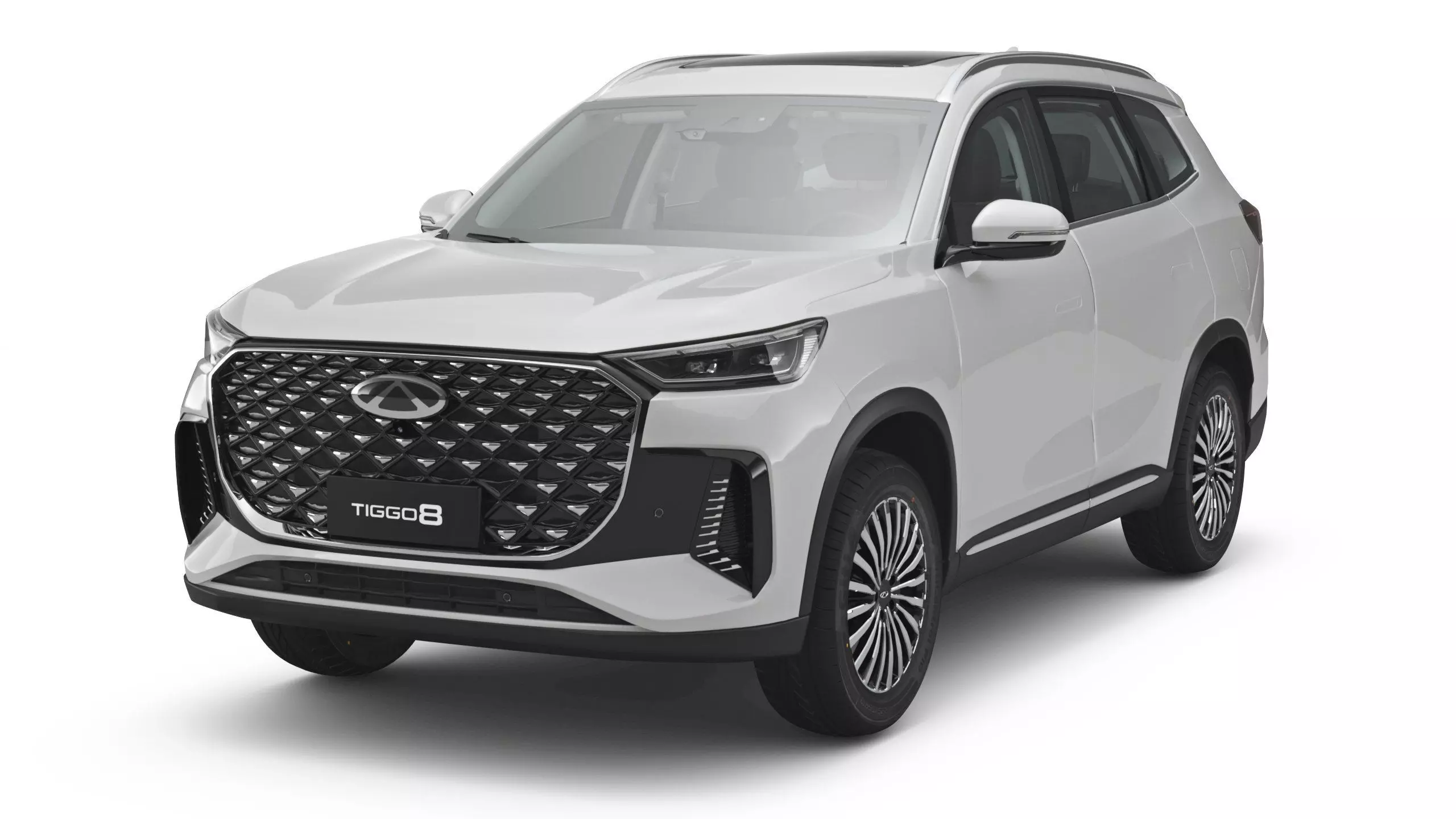 2026 Chery Tiggo 8 with Interior 3D model_0