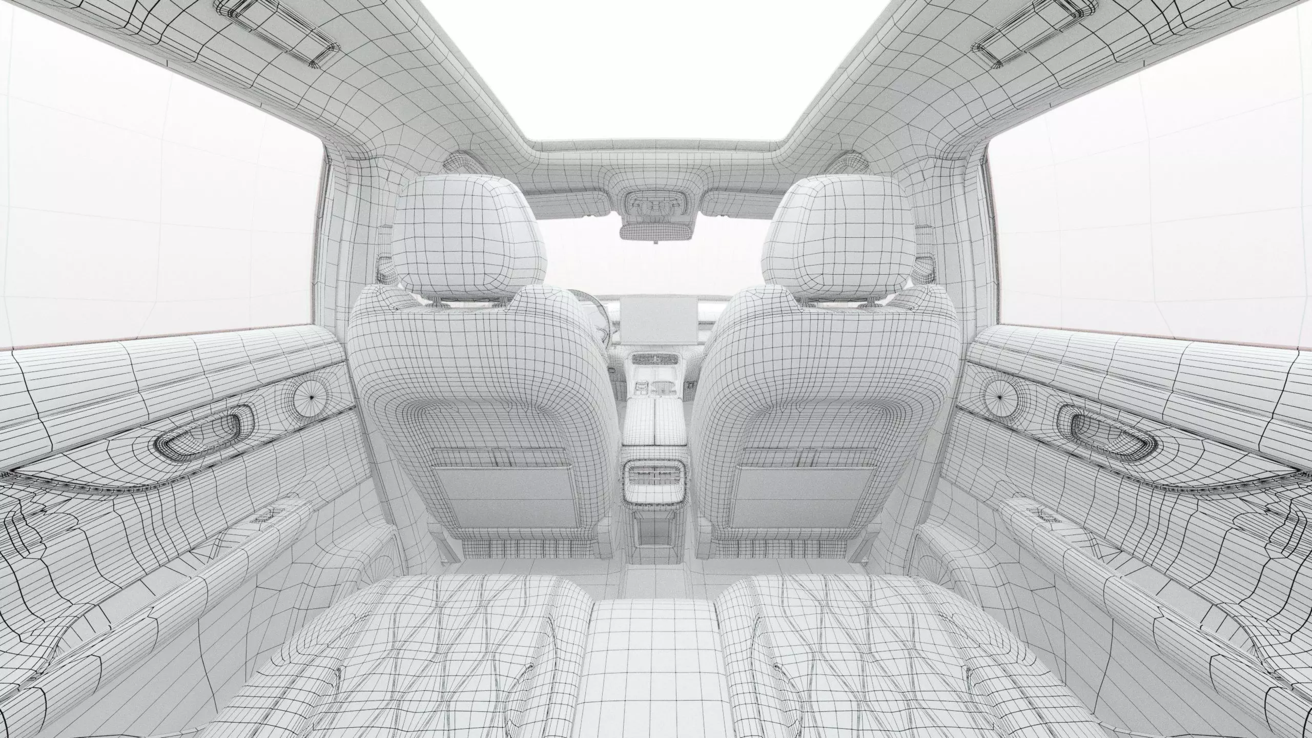 2026 Chery Tiggo 8 with Interior 3D model_22