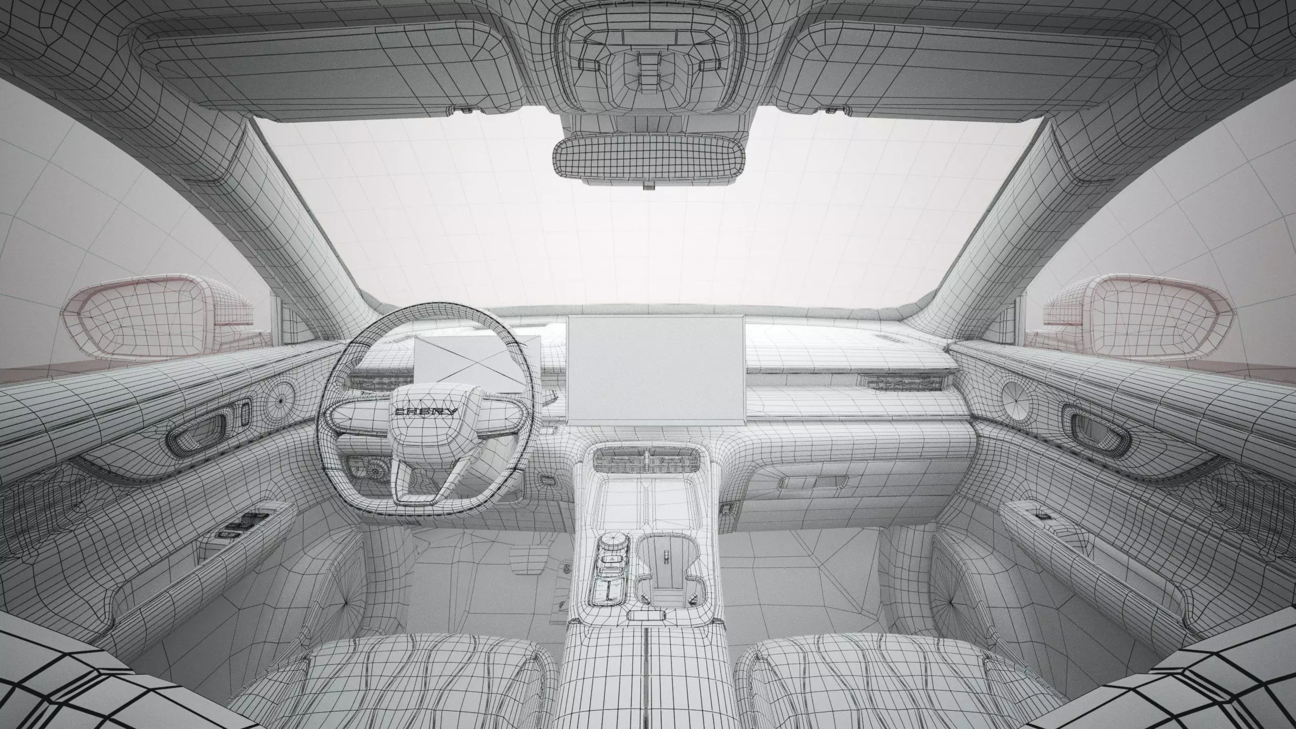 2026 Chery Tiggo 8 with Interior 3D model_21