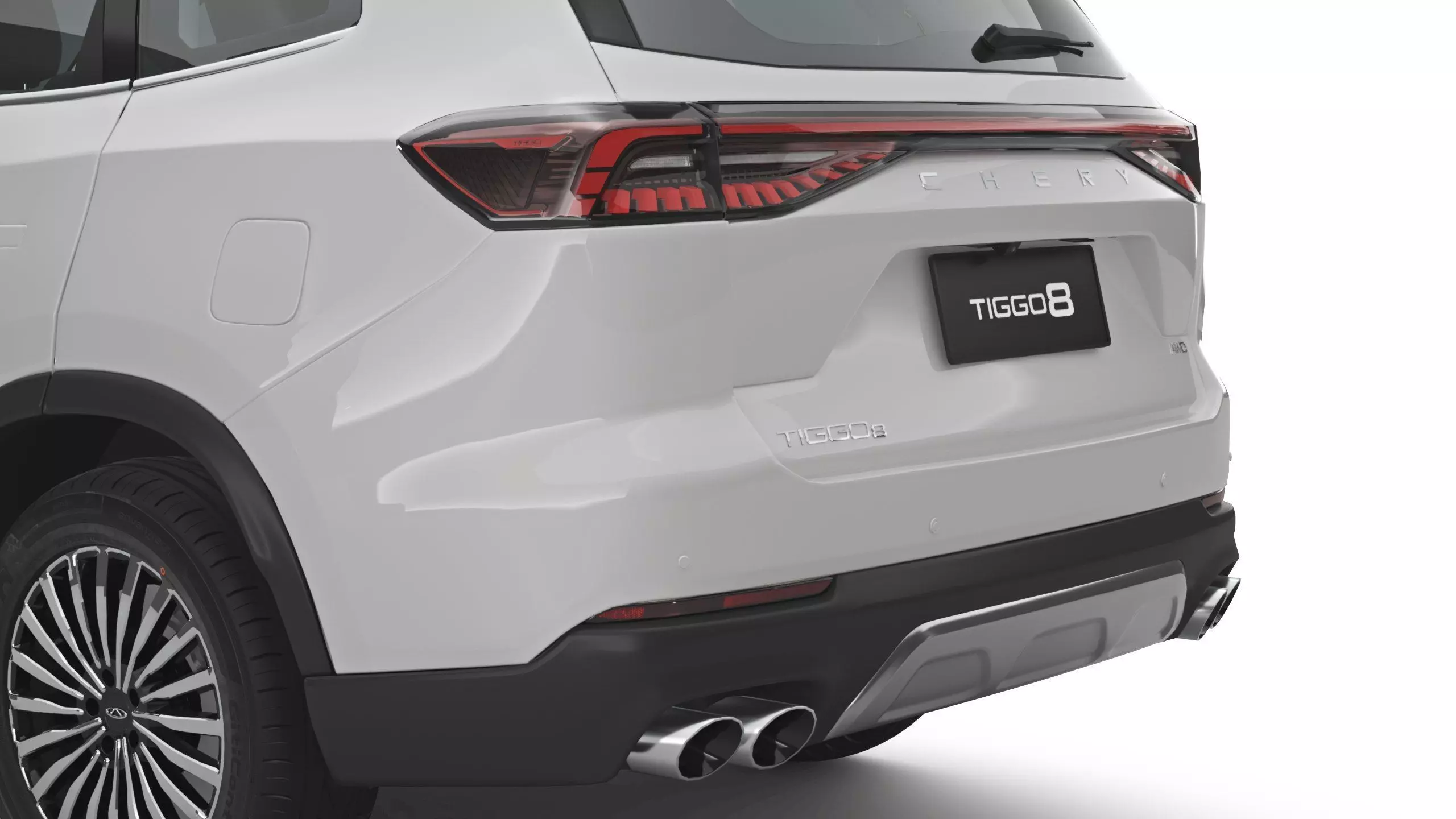 2026 Chery Tiggo 8 with Interior 3D model_4