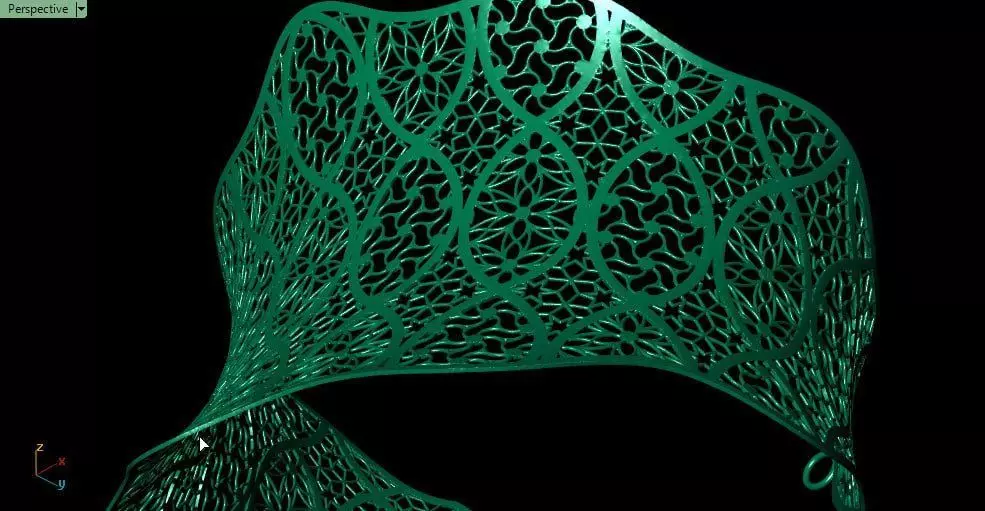 1piece fusion bracelet 3D print model_3