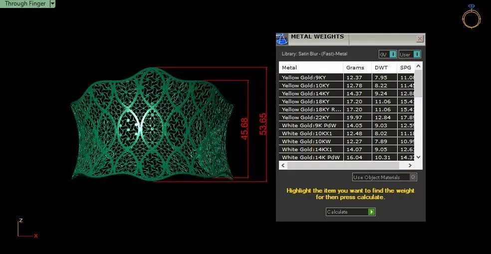 1piece fusion bracelet 3D print model_5