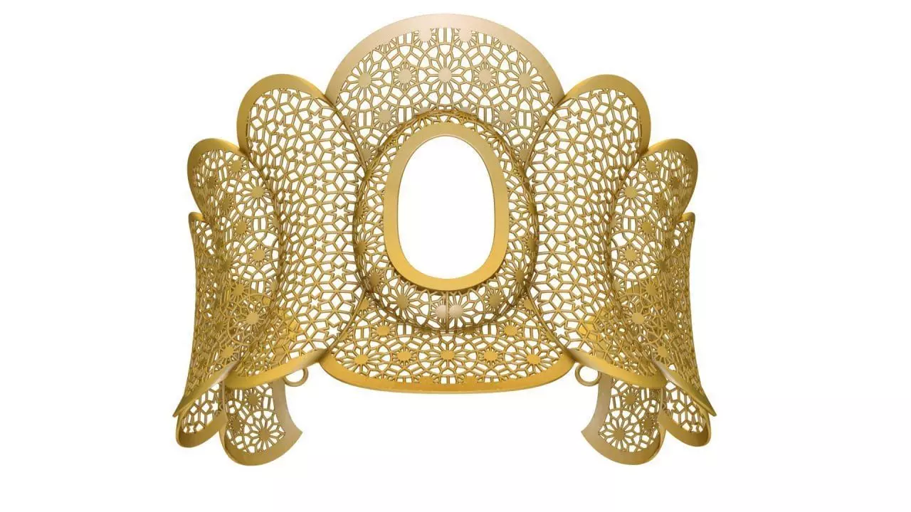 1piece fusion bracelet 2nd 3D print model_2