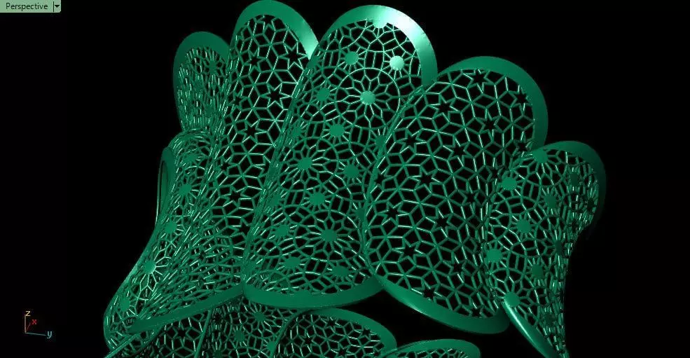 1piece fusion bracelet 2nd 3D print model_3