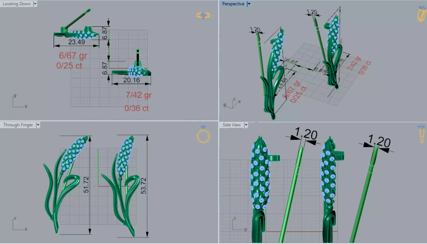 The Couture Sparkling Garden Brooch Collection _66