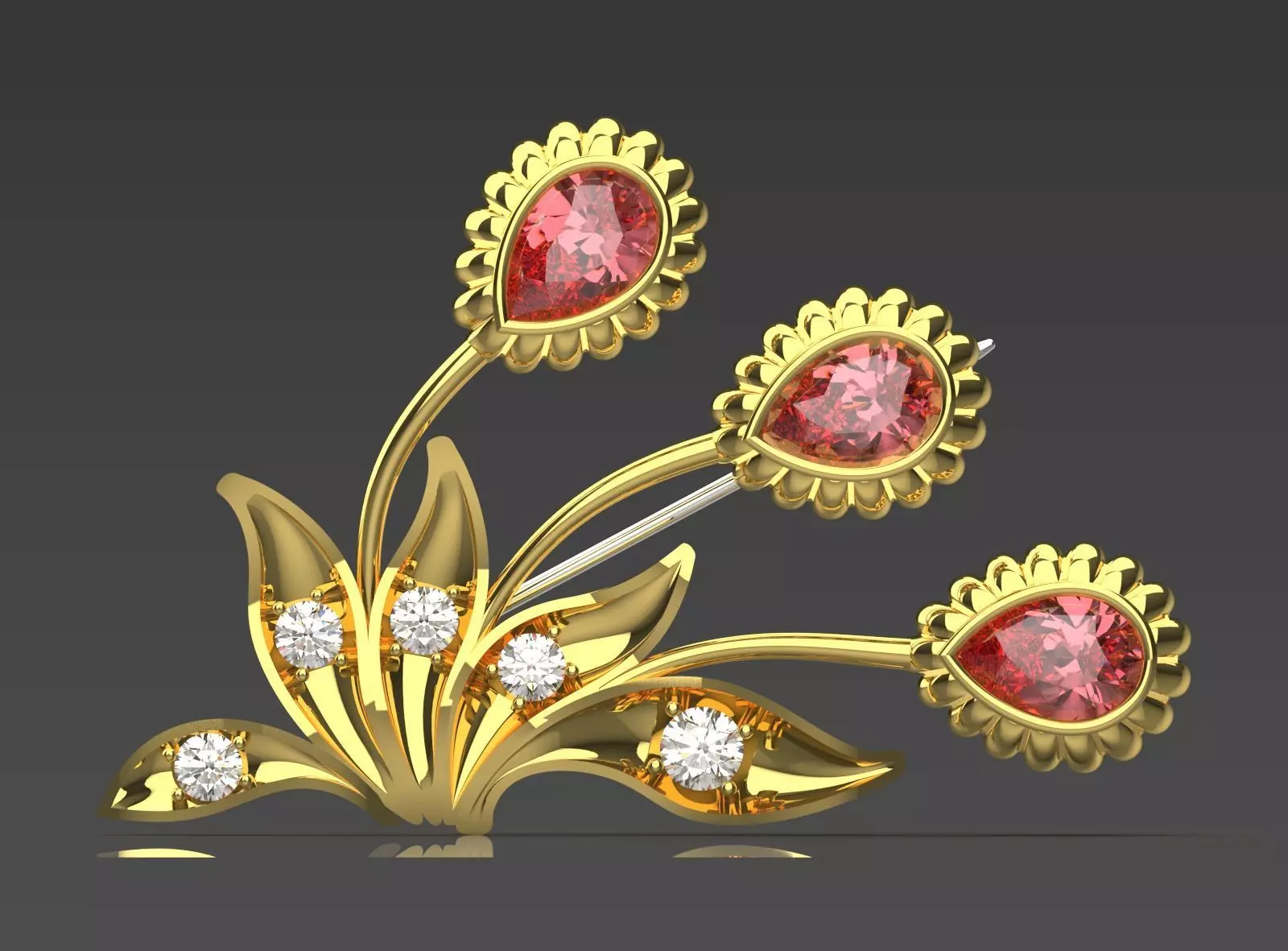 The Couture Sparkling Garden Brooch Collection _42