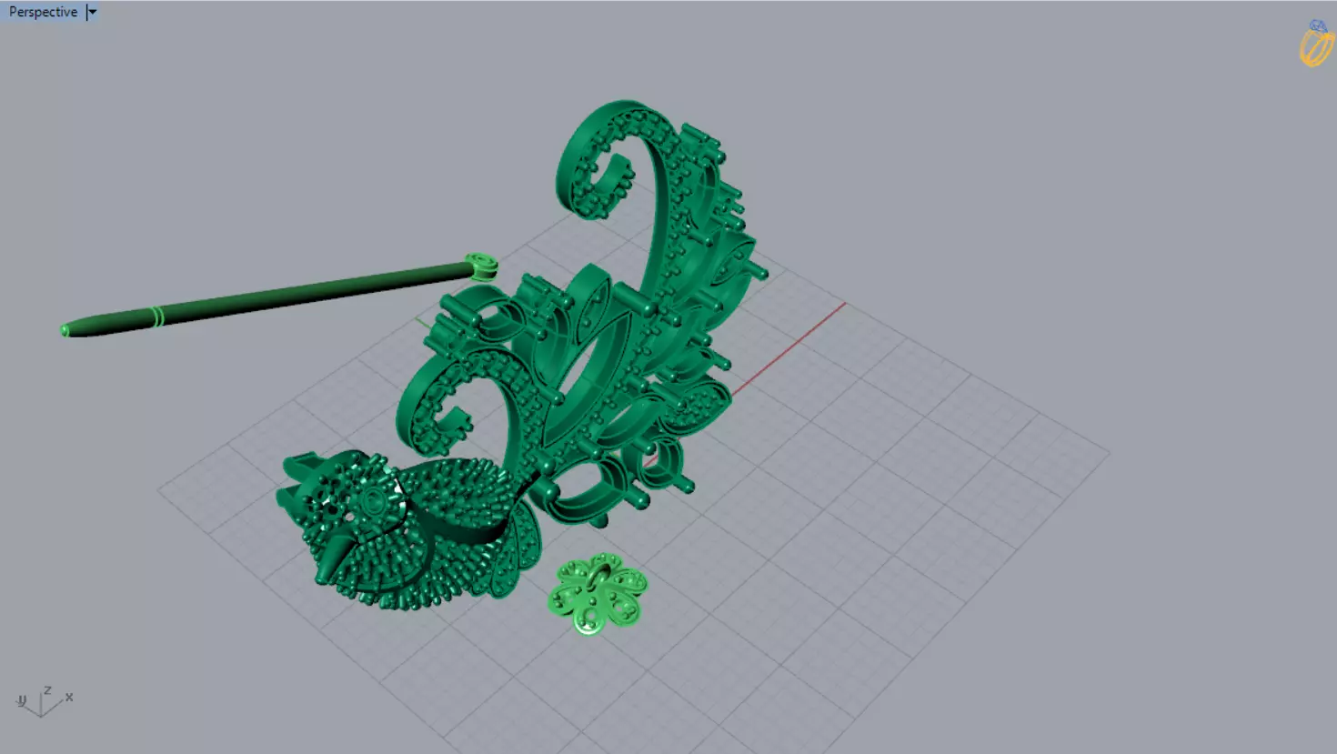 The Couture Sparkling Garden Brooch Collection _48