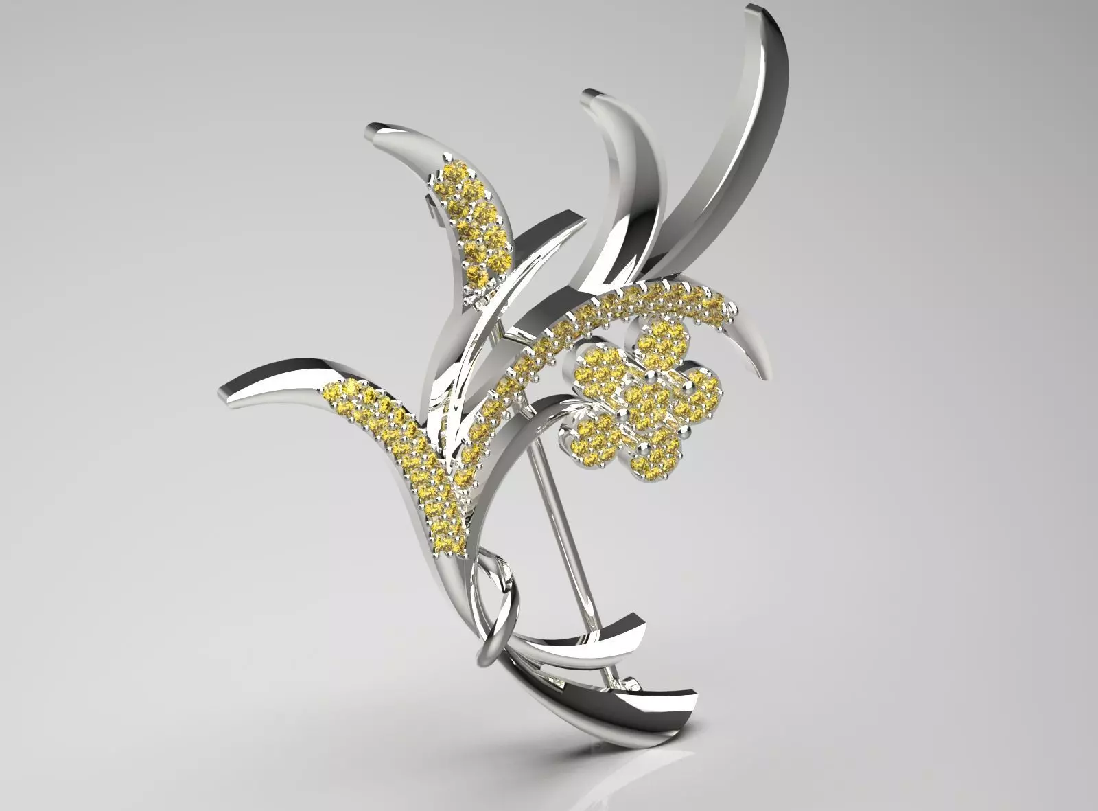 The Couture Sparkling Garden Brooch Collection _58