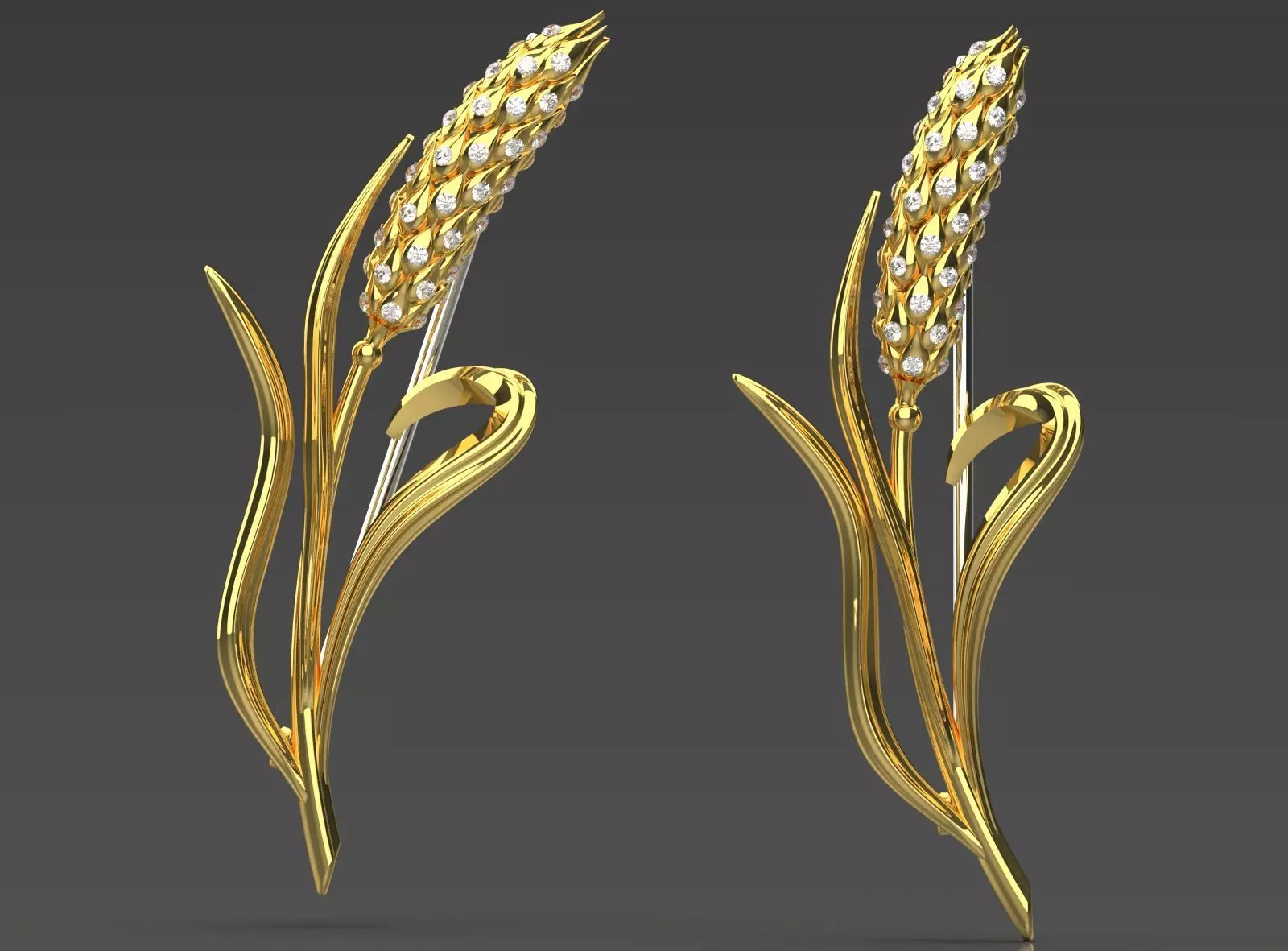 The Couture Sparkling Garden Brooch Collection _65