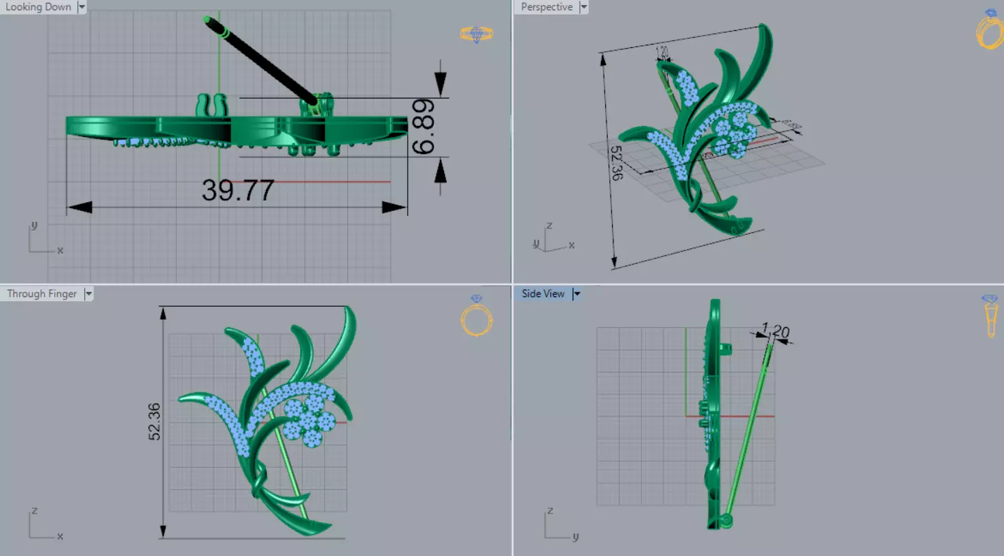 The Couture Sparkling Garden Brooch Collection _63