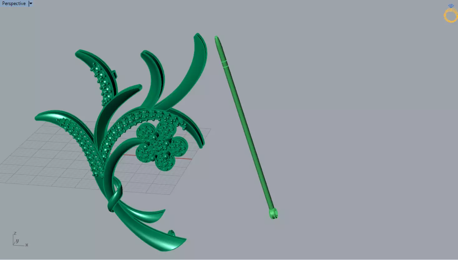 The Couture Sparkling Garden Brooch Collection _62