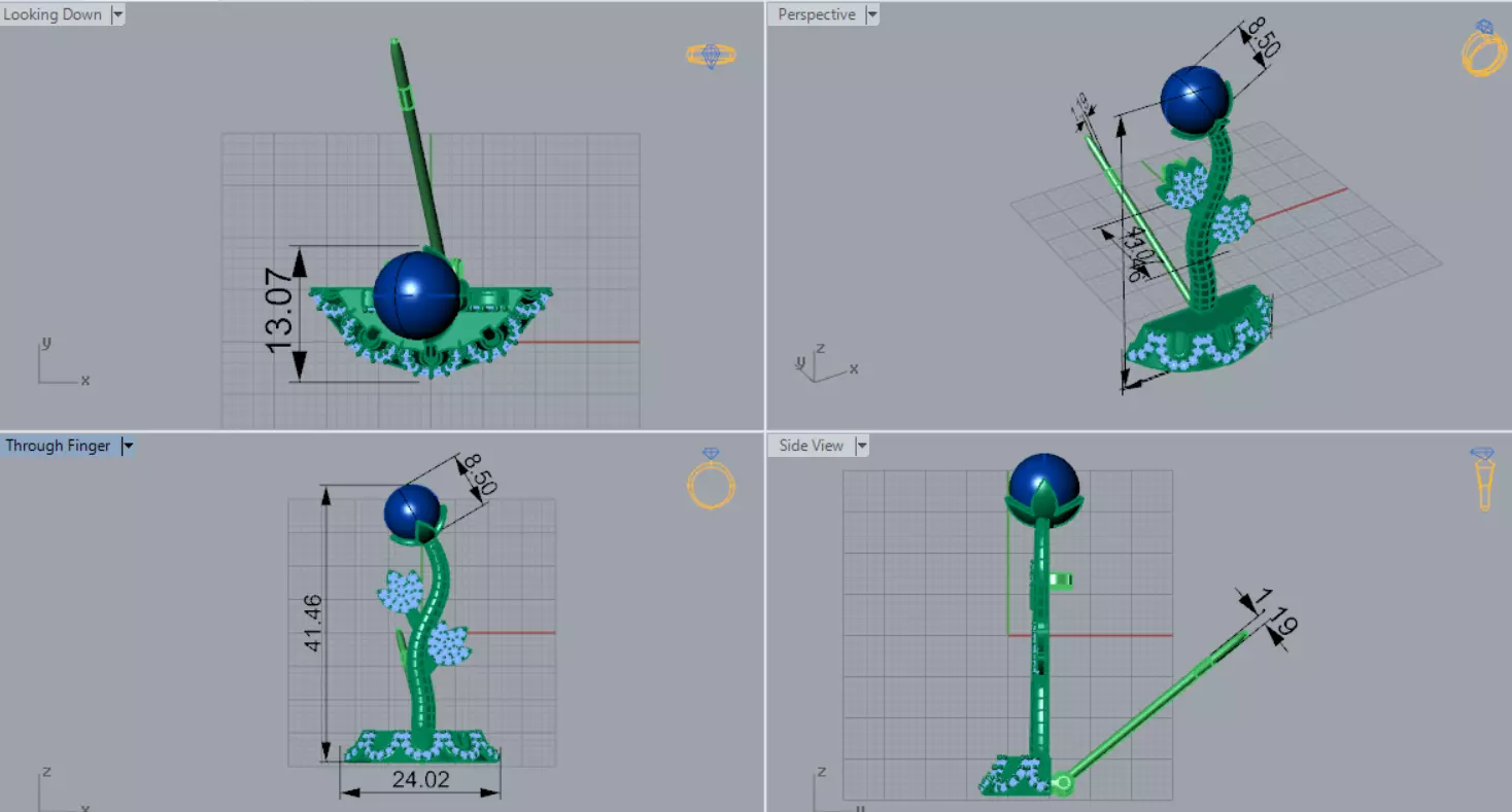 The Couture Sparkling Garden Brooch Collection _55