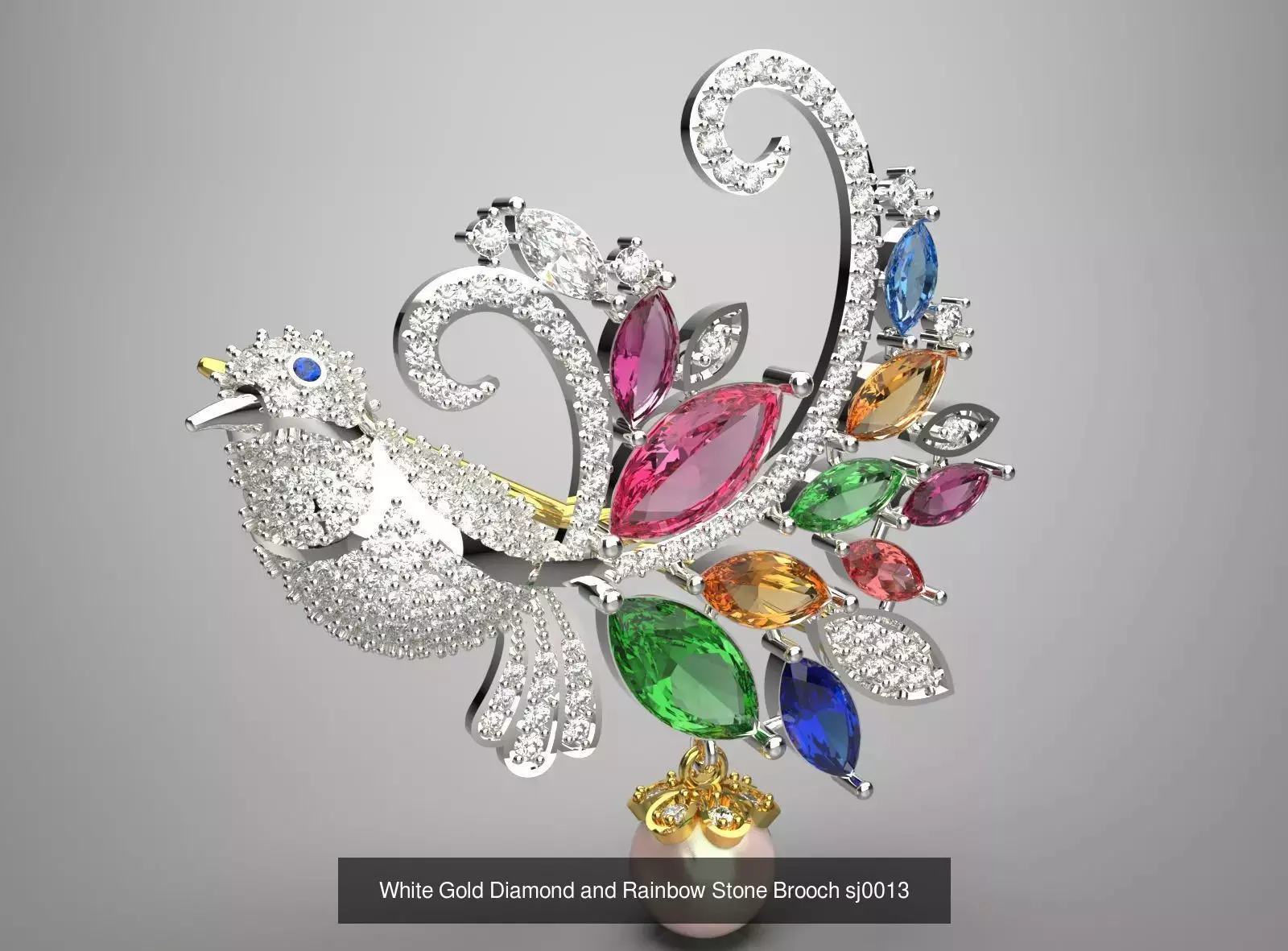 The Couture Sparkling Garden Brooch Collection _1