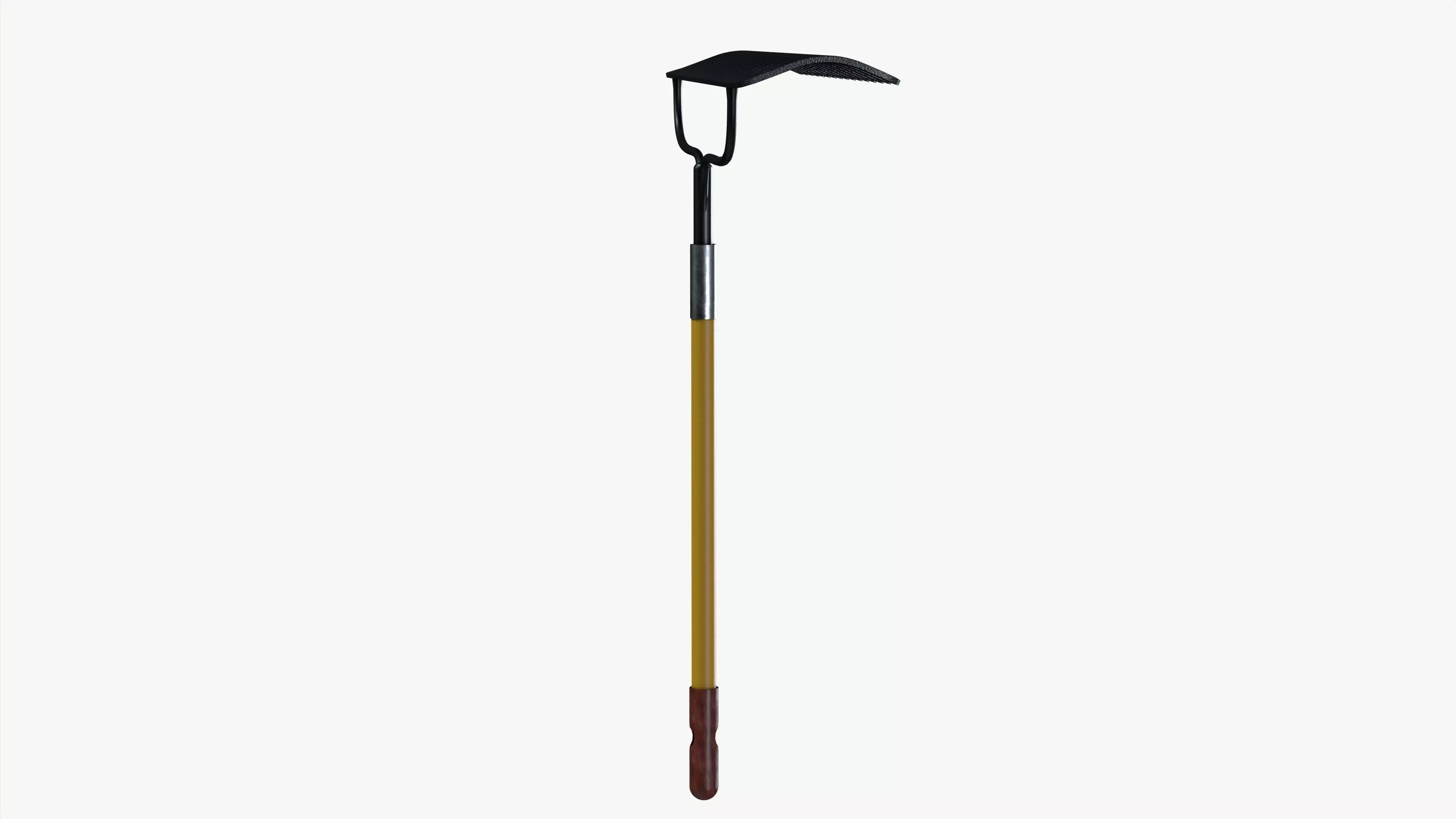 Garden Rake 3D model_5