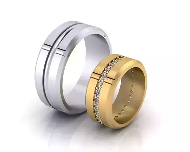  eternity engagement jewelry set ring