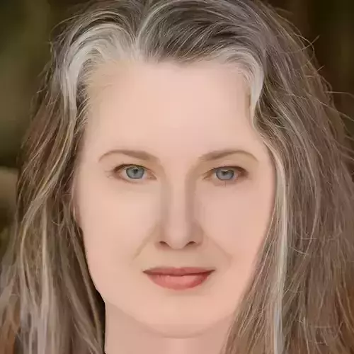 Annette O Toole Head - No Hair - Low poly head for game Low-poly 3D model