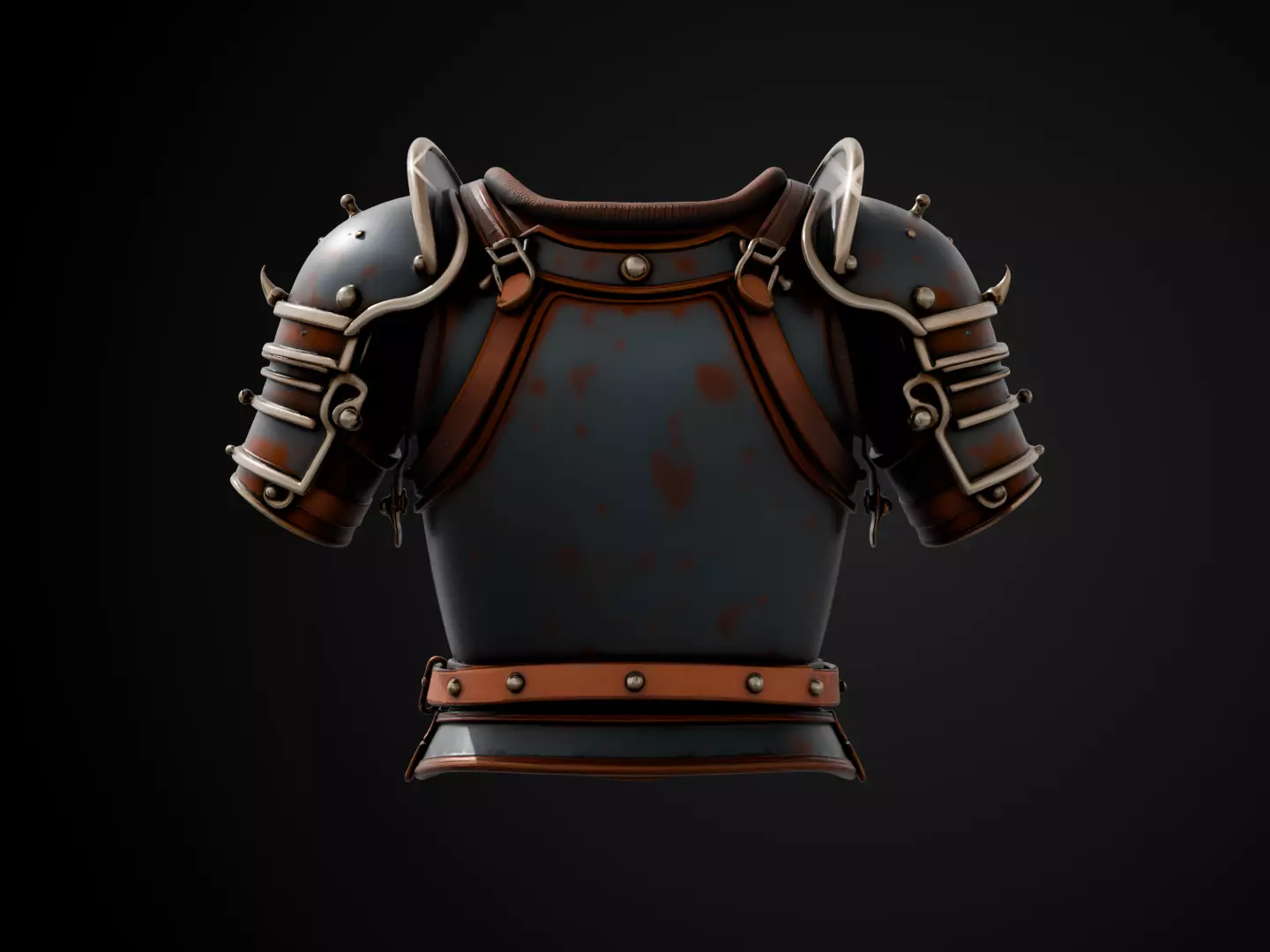Stylized Viking Armor - Norse Warrior Free 3D print model_6