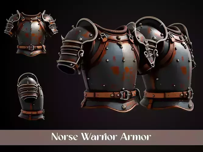 Stylized Viking Armor - Norse Warrior