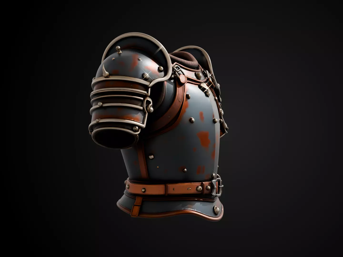 Stylized Viking Armor - Norse Warrior Free 3D print model_2