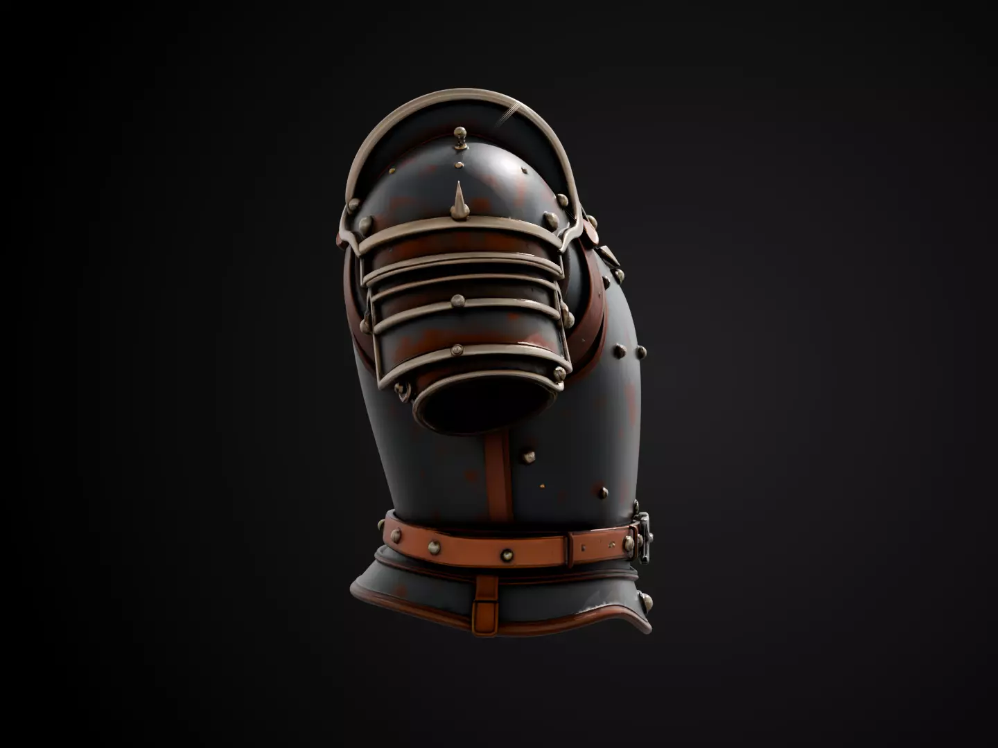 Stylized Viking Armor - Norse Warrior Free 3D print model_3