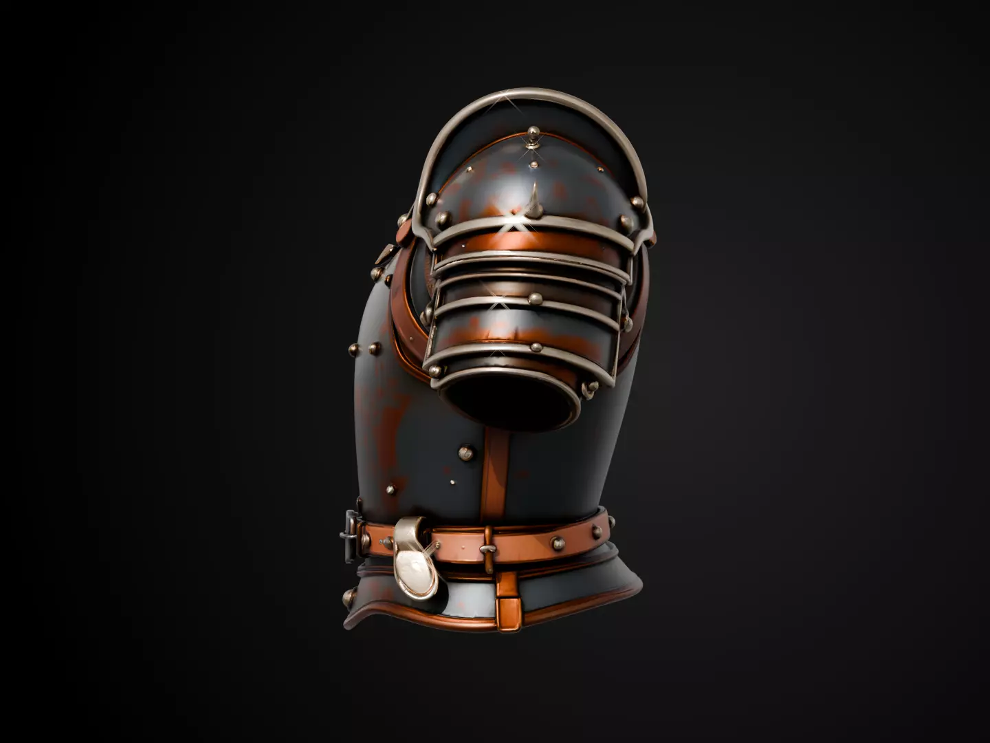 Stylized Viking Armor - Norse Warrior Free 3D print model_9