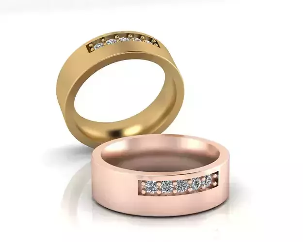 5 stone jewelry ring