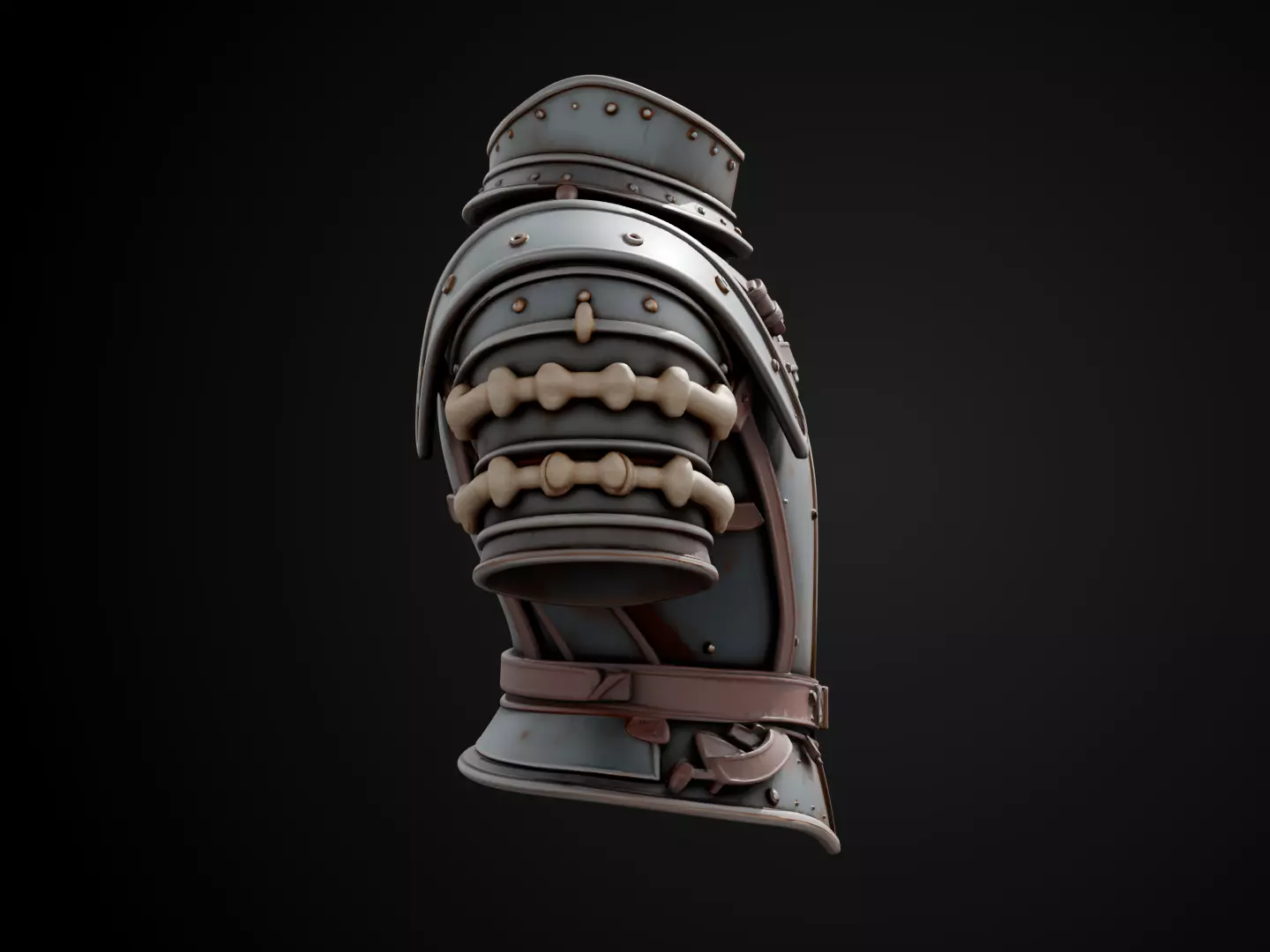 Stylized Viking Armor - Valhalla Protector 3D print model_3
