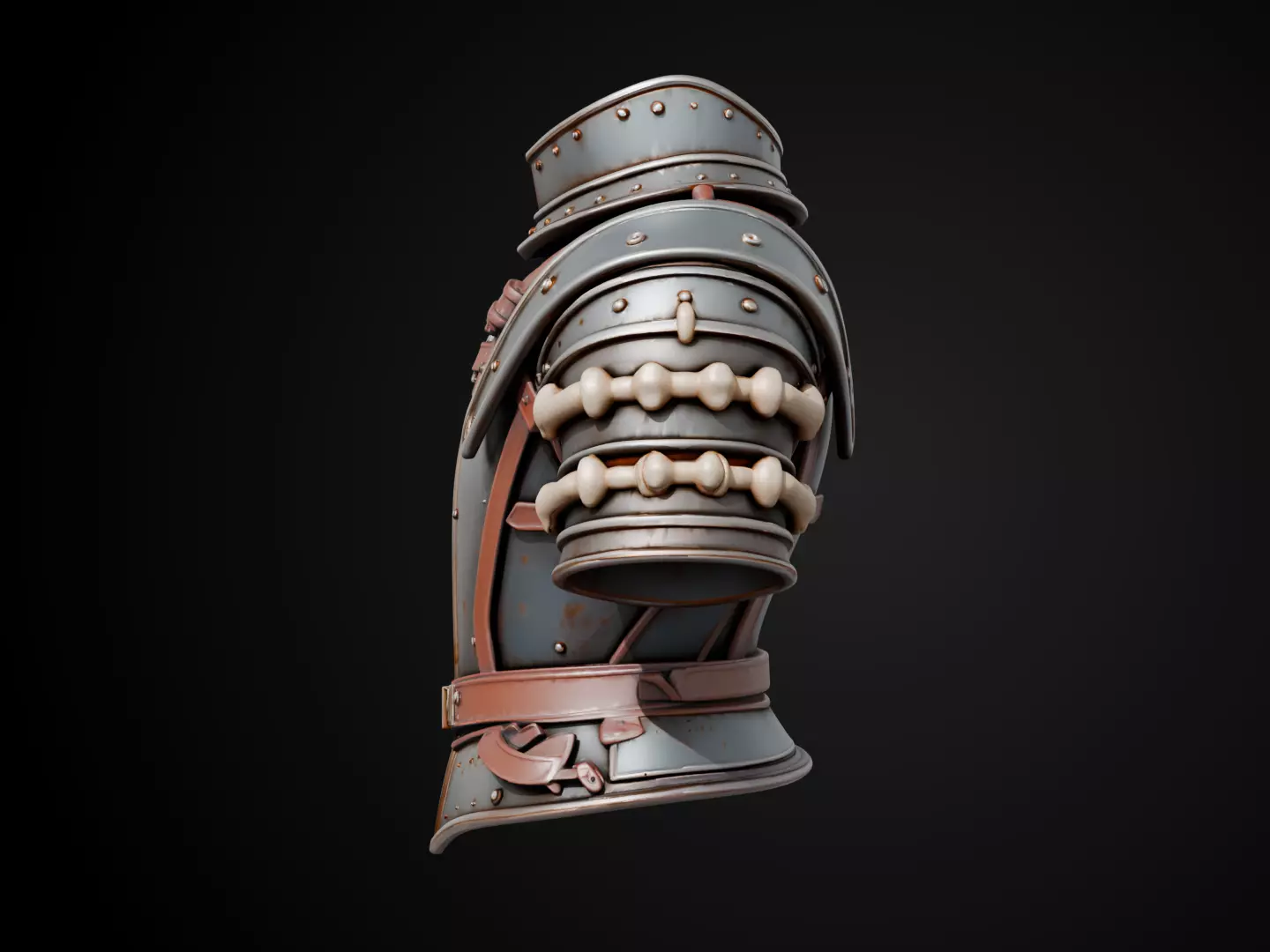 Stylized Viking Armor - Valhalla Protector 3D print model_9