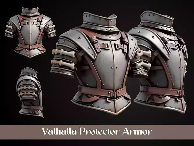Stylized Viking Armor - Valhalla Protector