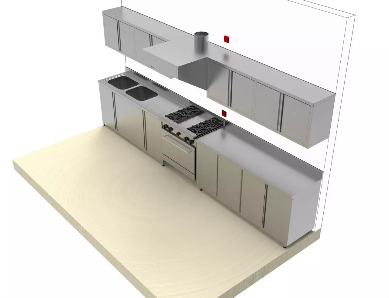 KITCHEN 86 3D model_4
