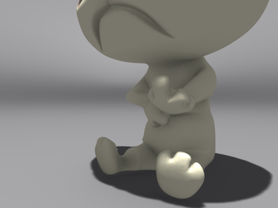 3D Printable - Cartoon Grumpy Cat 3D print model_2