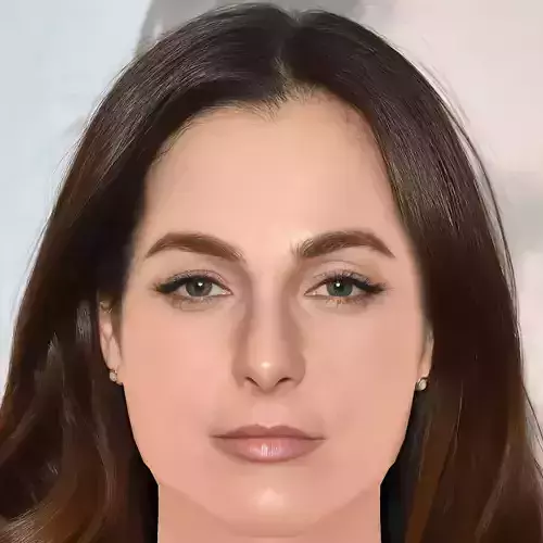 Ayelet Zurer Head - No Hair - Low poly head for game