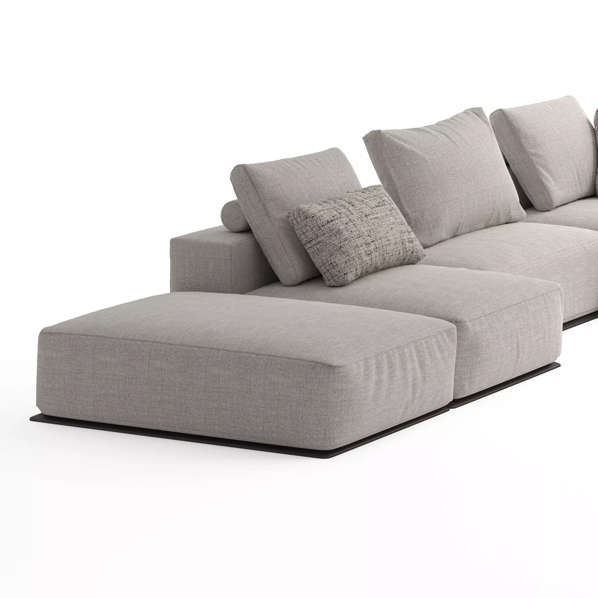Westside sofa V2 3D model_3