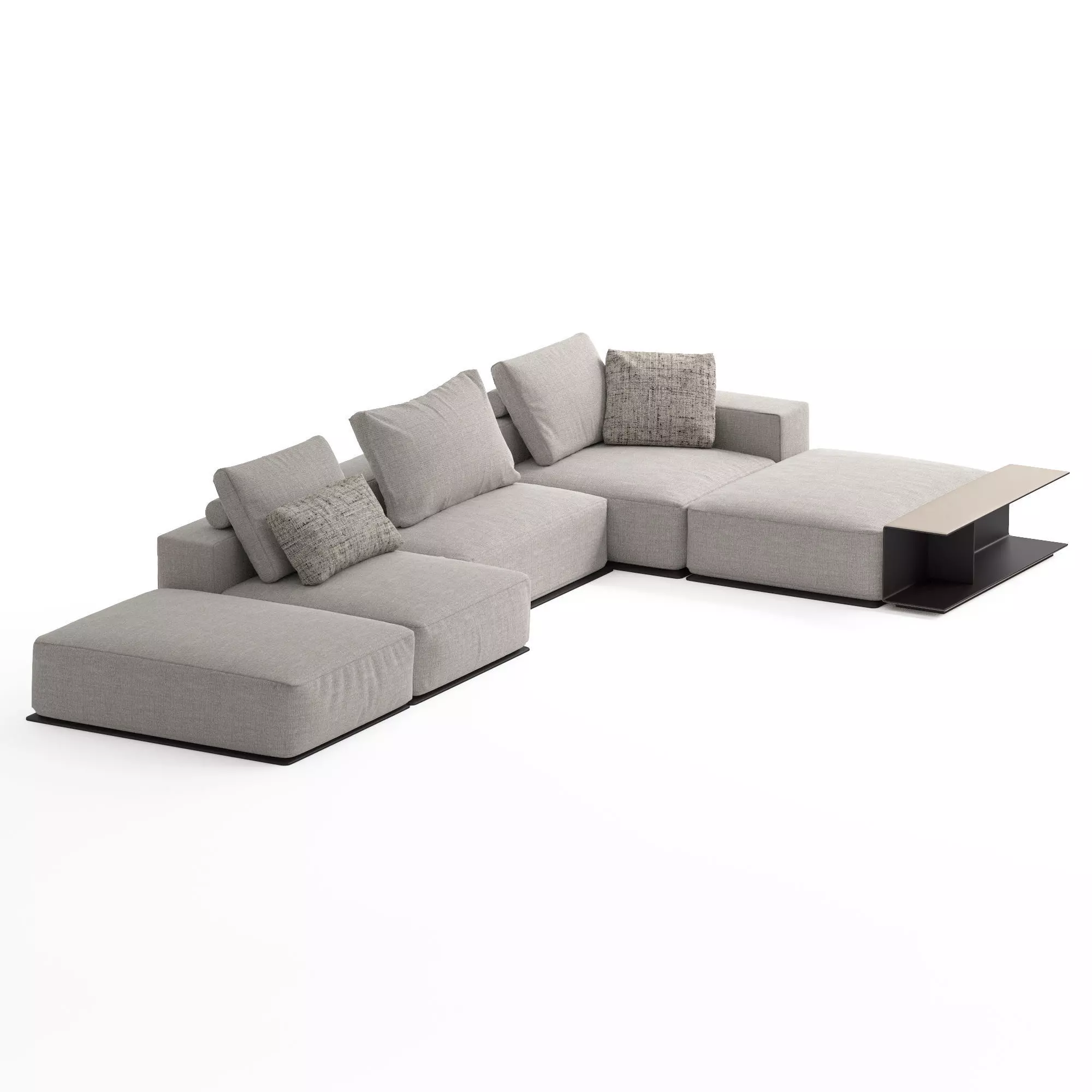 Westside sofa V2 3D model_6