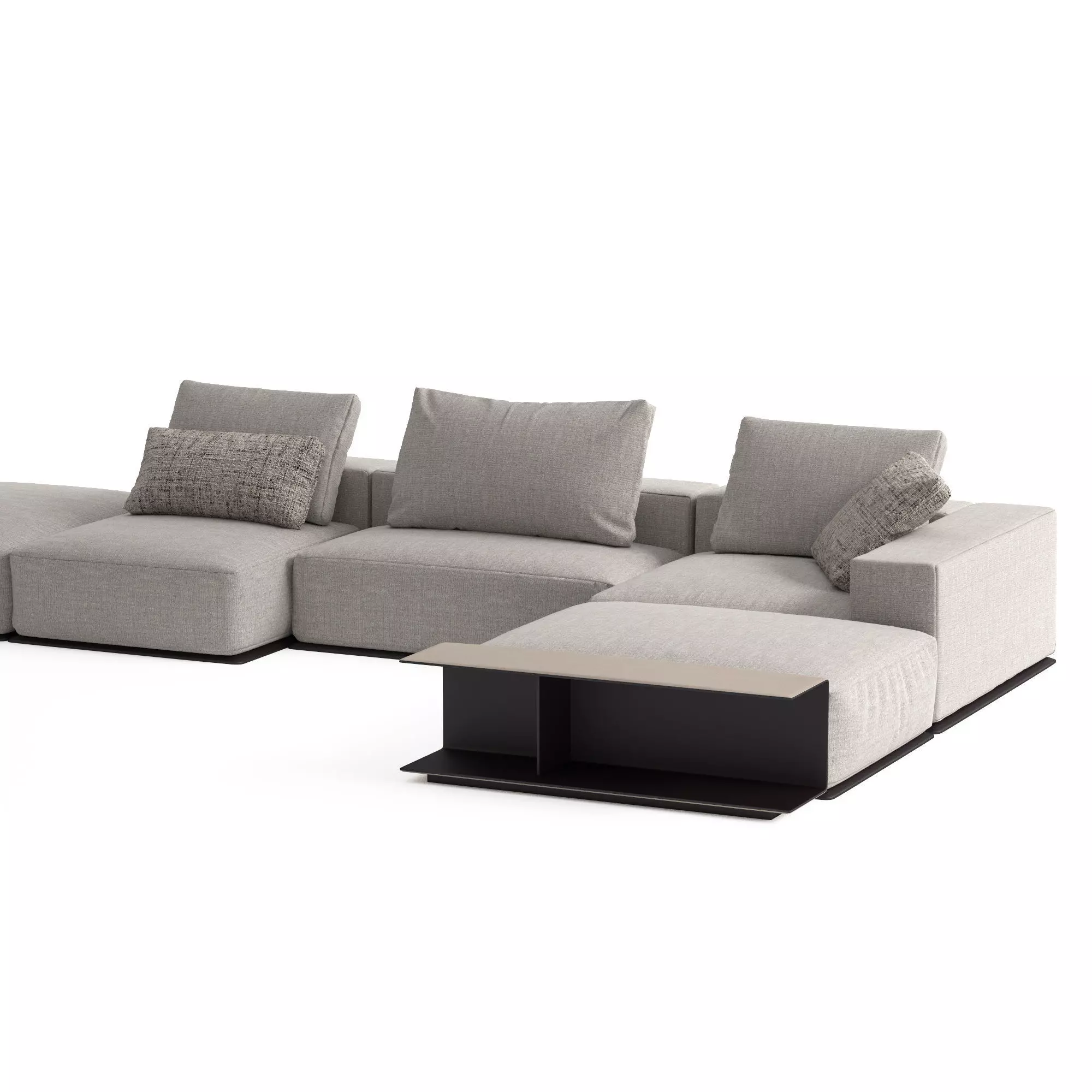 Westside sofa V2 3D model_8