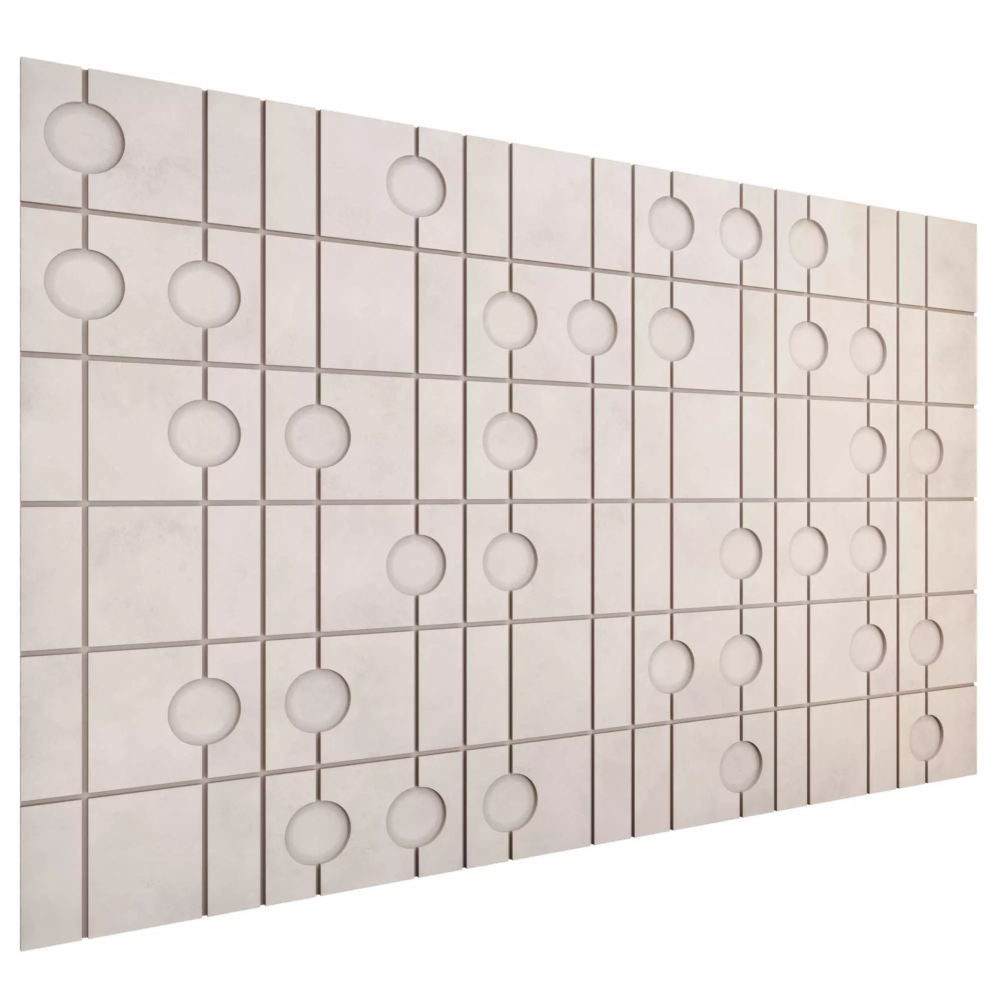 Decorative Wall 3d Panel 03 3D model_6