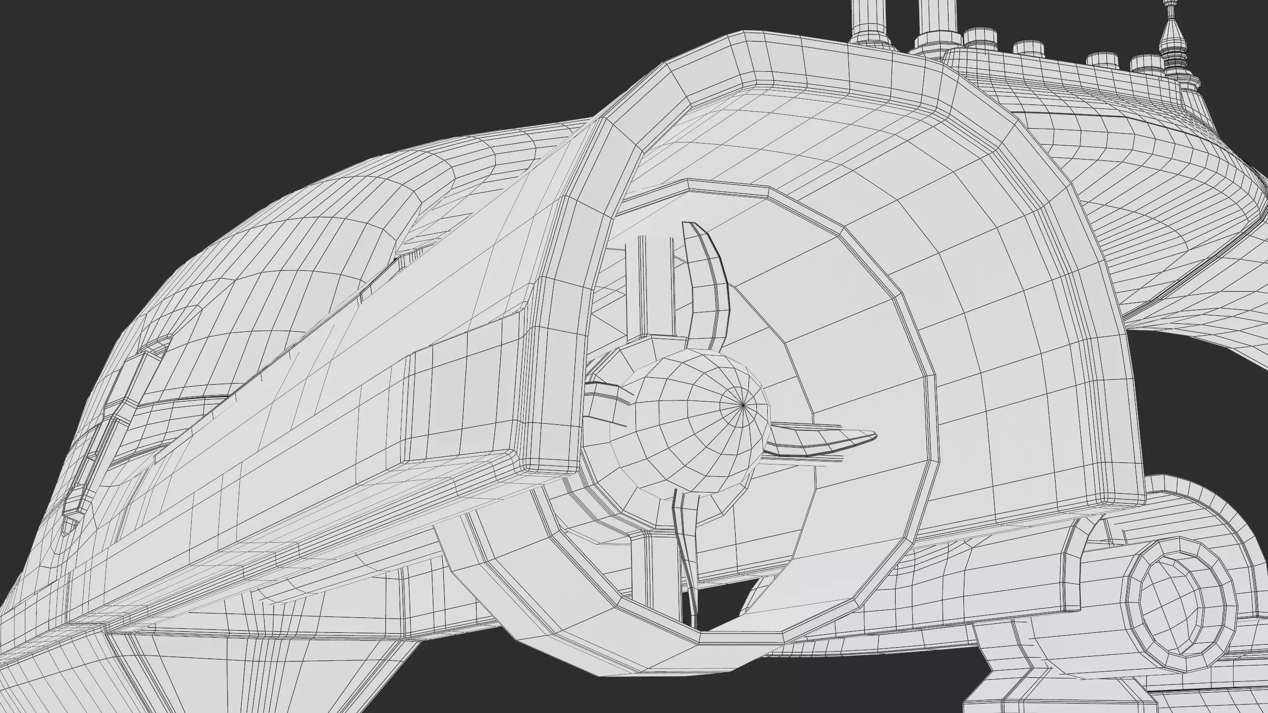 USV Sonobot 5 Surface Drone Military PBR Low-poly 3D model_34