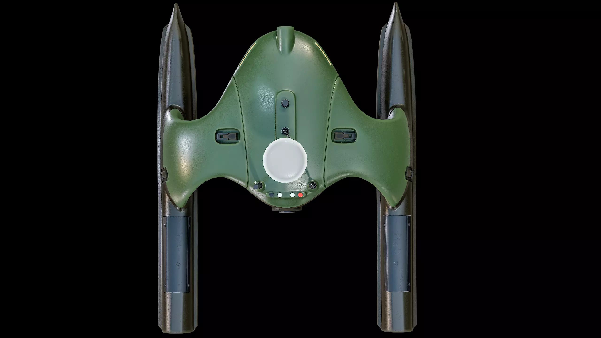 USV Sonobot 5 Surface Drone Military PBR Low-poly 3D model_19