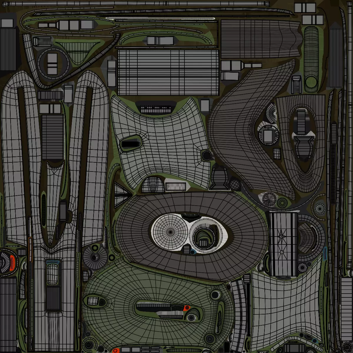 USV Sonobot 5 Surface Drone Military PBR Low-poly 3D model_35