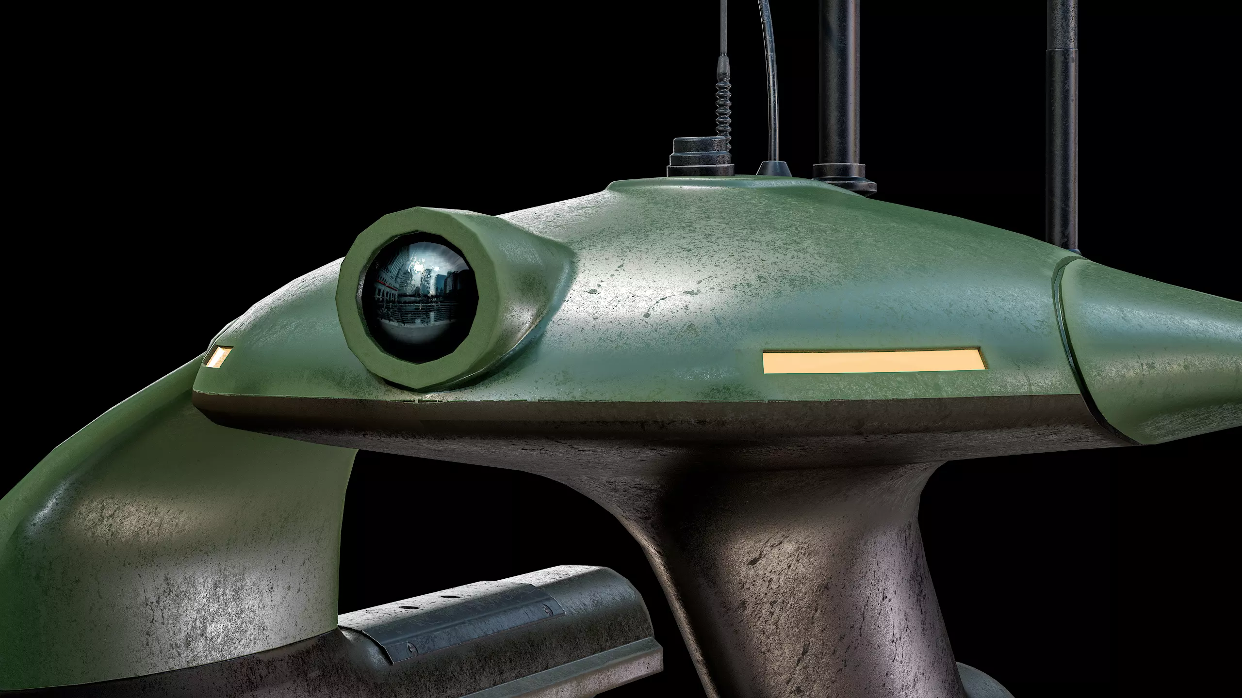 USV Sonobot 5 Surface Drone Military PBR Low-poly 3D model_17