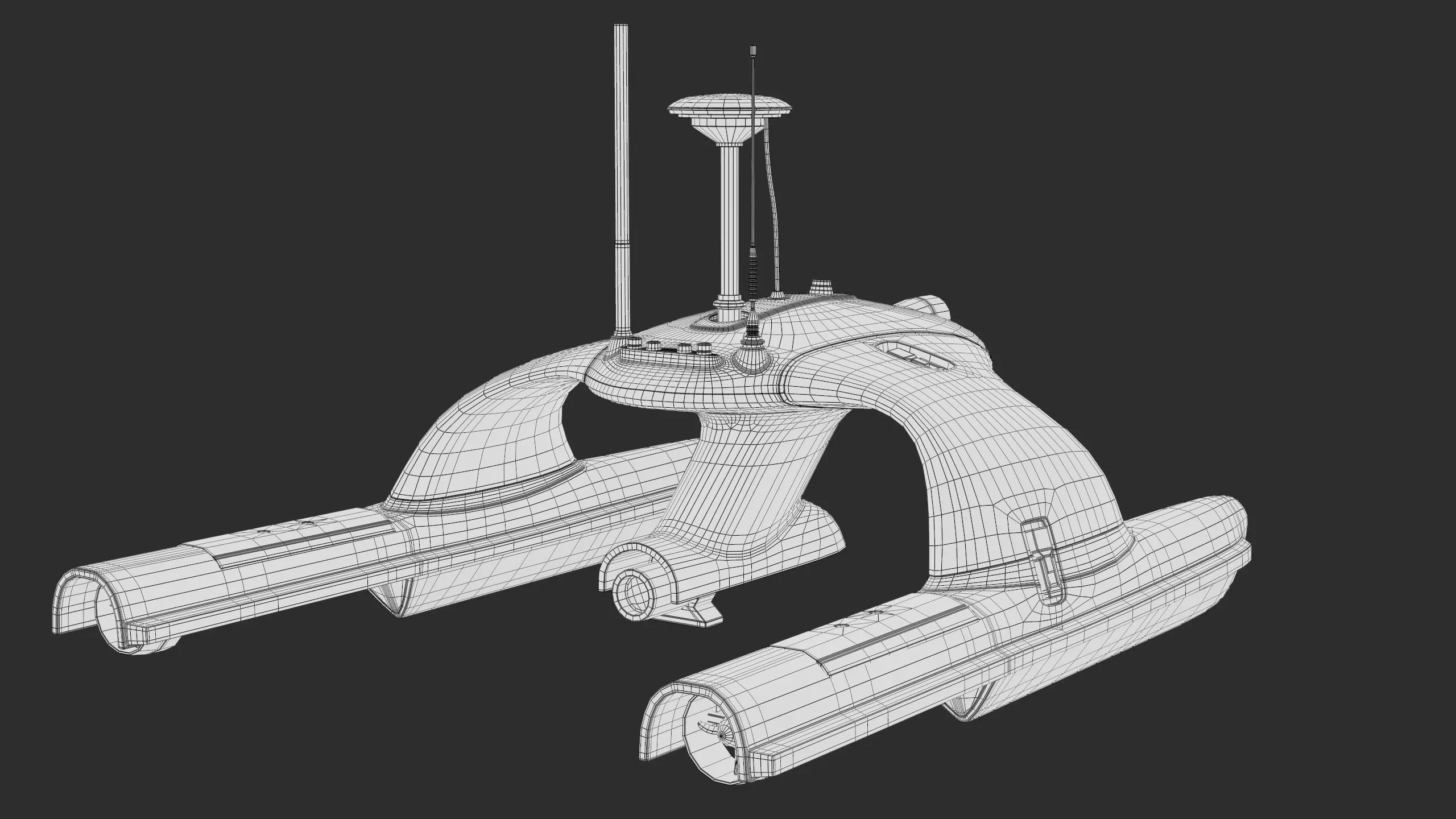 USV Sonobot 5 Surface Drone Military PBR Low-poly 3D model_25