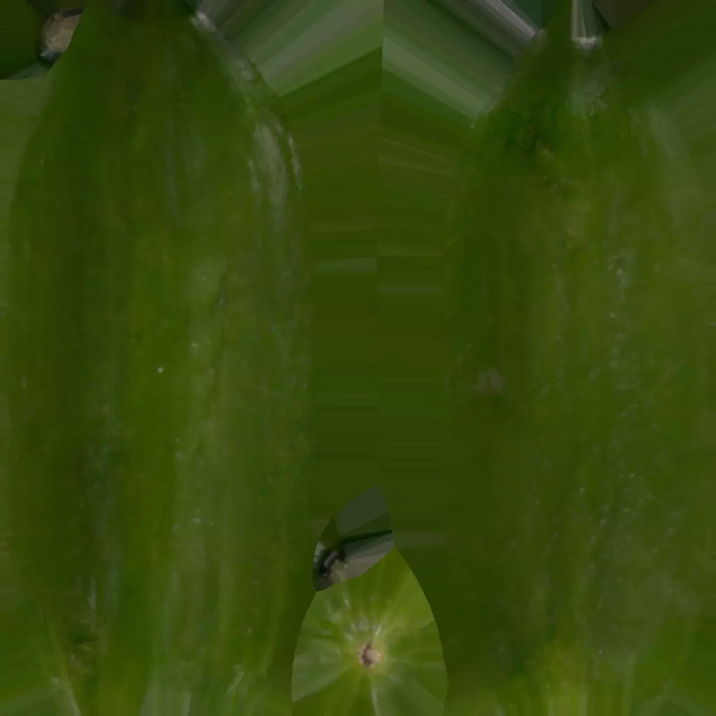 Cucumber M11 Low-poly 3D model_7